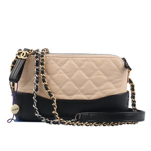 【自营】中古9新CHANEL香奈儿GABRIELLE CLUTCH 二手奢侈品包包