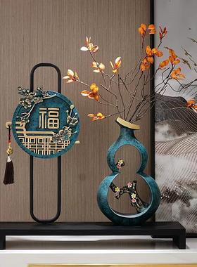 进门玄关高档家居客厅轻奢新中式福鹿摆件电视柜装饰礼品乔迁新居