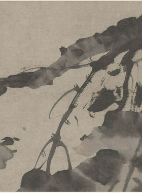 11徐渭水墨葡萄图写意花卉画国画