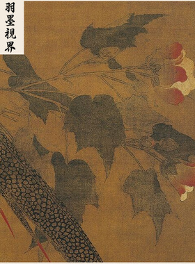 高清复刻宋徽宗赵佶芙蓉锦鸡图国