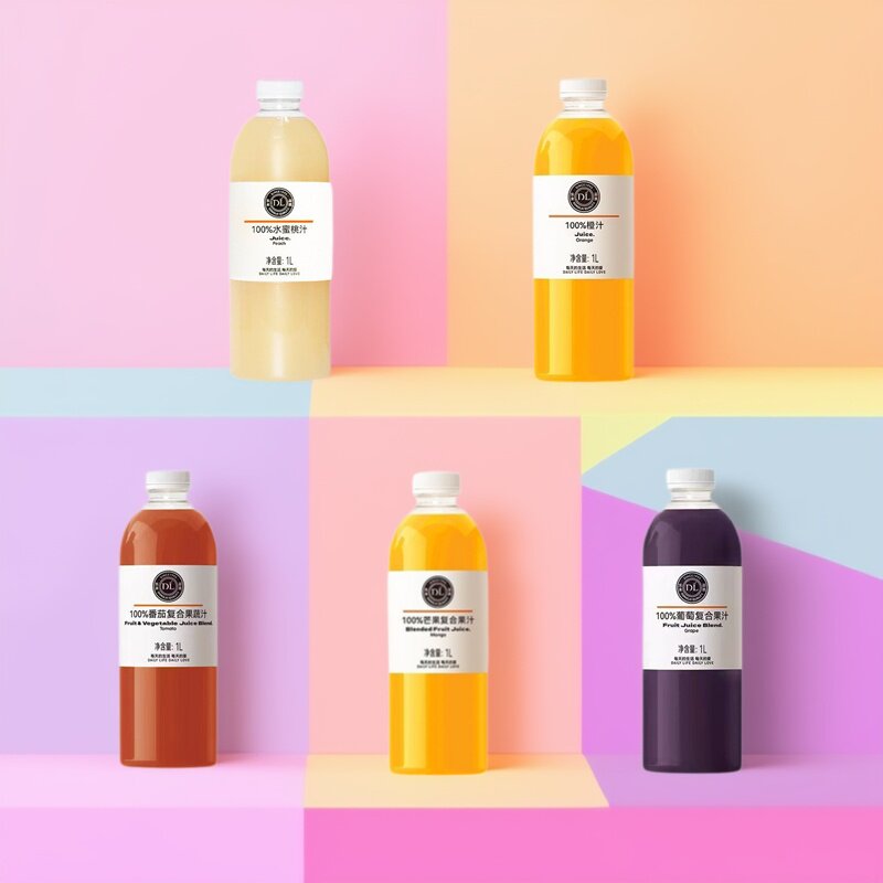 胖东来DL100%葡萄汁橙汁水蜜桃芒果混合汁番茄汁复合果蔬果汁