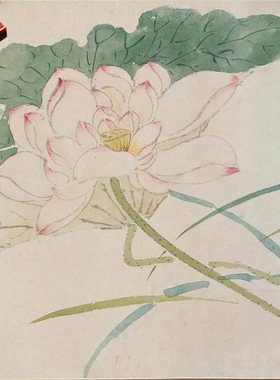 明孙克弘花卉图卷微喷复制品花鸟