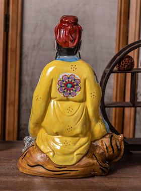 药王菩萨孙思邈神医华佗神像陶瓷行佛像居家摆件包邮