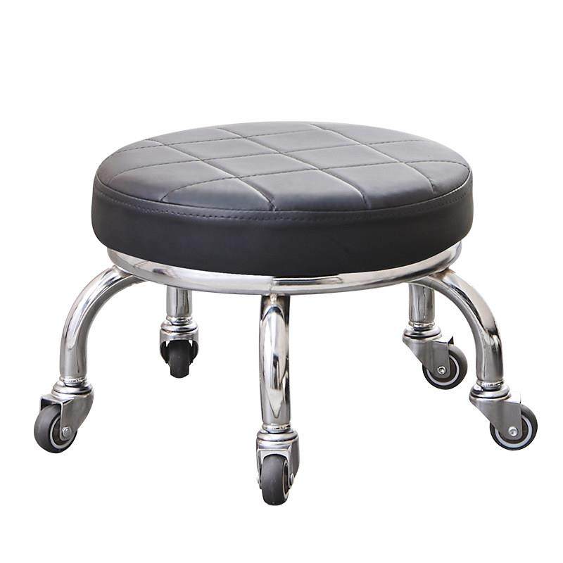 滑轮矮凳圆凳子万向轮美缝修脚矮凳儿童学步凳小板凳足浴凳子家用,淘宝优惠券,粉丝福利购,淘宝优惠卷