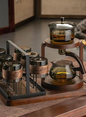 新中式高档茶桌摆件茶几装饰客厅办公室懒人茶具套装乔迁生日礼物