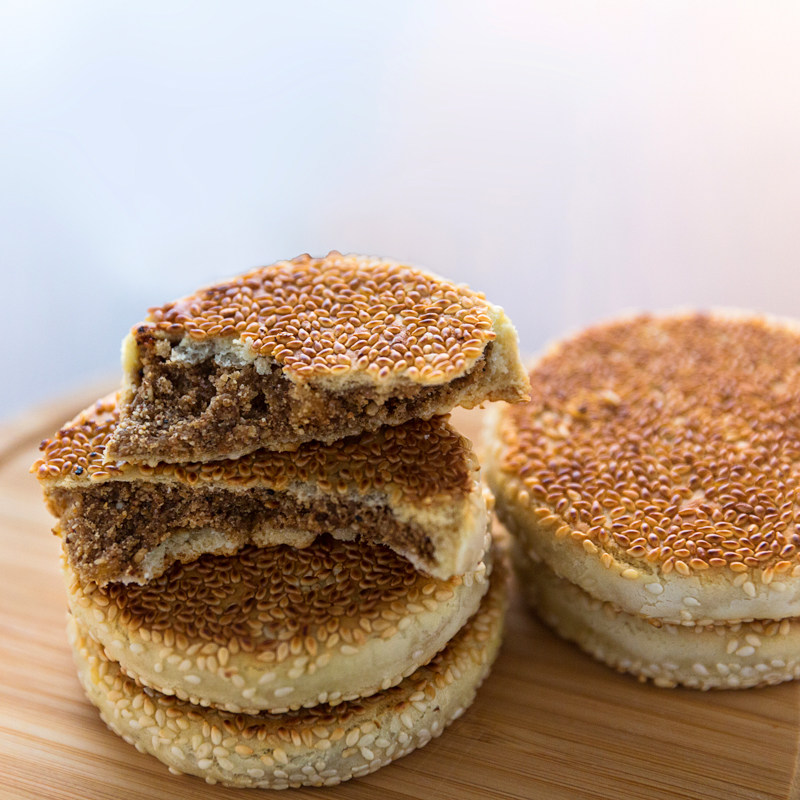 湖北特产阳春园特产桂花茶油老式手工芝麻饼杂粮健康零食糕点,淘宝优惠券,粉丝福利购,淘宝优惠卷