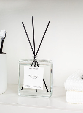 样板房卫生间浴室柜阳台摆件牙刷杯水乳液瓶毛巾香薰洗漱套装饰品