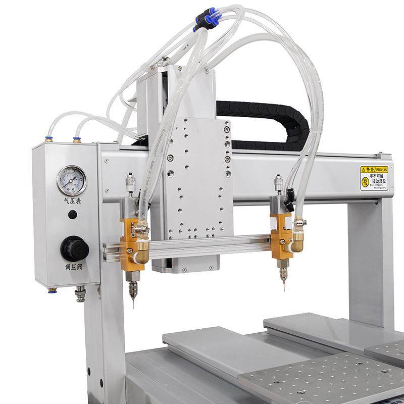 双工位双头点胶机桌面式自动化锡膏AB胶打胶机设备视觉定位系统,淘宝优惠券,粉丝福利购,淘宝优惠卷