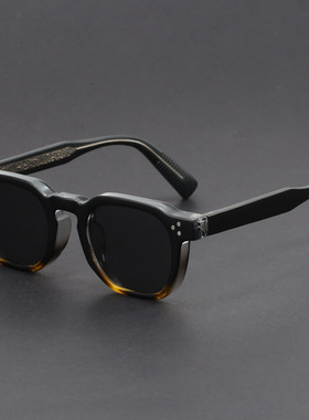 日本品质时尚款新款墨镜防晒丙酸插针太阳镜高级感女潮流时尚太阳