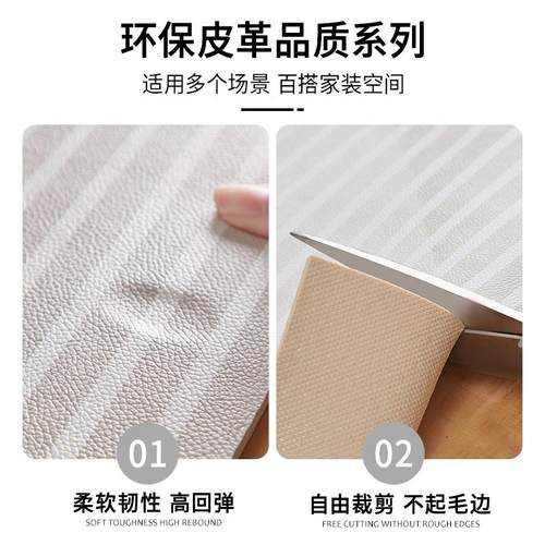 入户门地垫家用门口耐脏免洗皮革脚垫玄关除尘可裁剪地毯进门门垫 - 图2