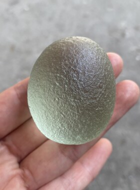 捷克玻璃陨石圆球手q把件文玩磨砂皮玻璃球手球奇石摆件