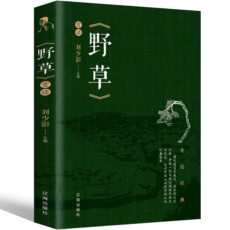 野草 鲁迅 书籍正版六年级好的故事 鲁迅的野草散文集全集杂文集经典书籍作品全套小说鲁迅的书散文集精选原 野草赏读