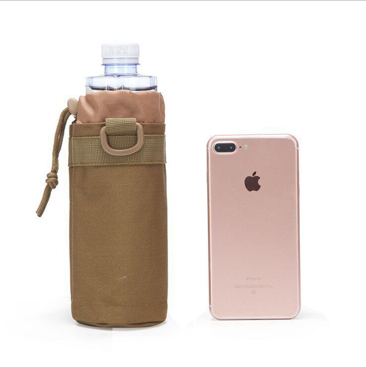MOLLE portable sports outdoor tactical water bottle bag cup protective cover thermos cup cover water cup cover