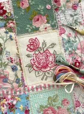 Forget Me Not Slow Stitch & Embroidery Kit勿忘我慢针绣花套装