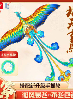 2024年新款大型档大人风筝卡通儿童国风新中式微风易飞手持蝴蝶