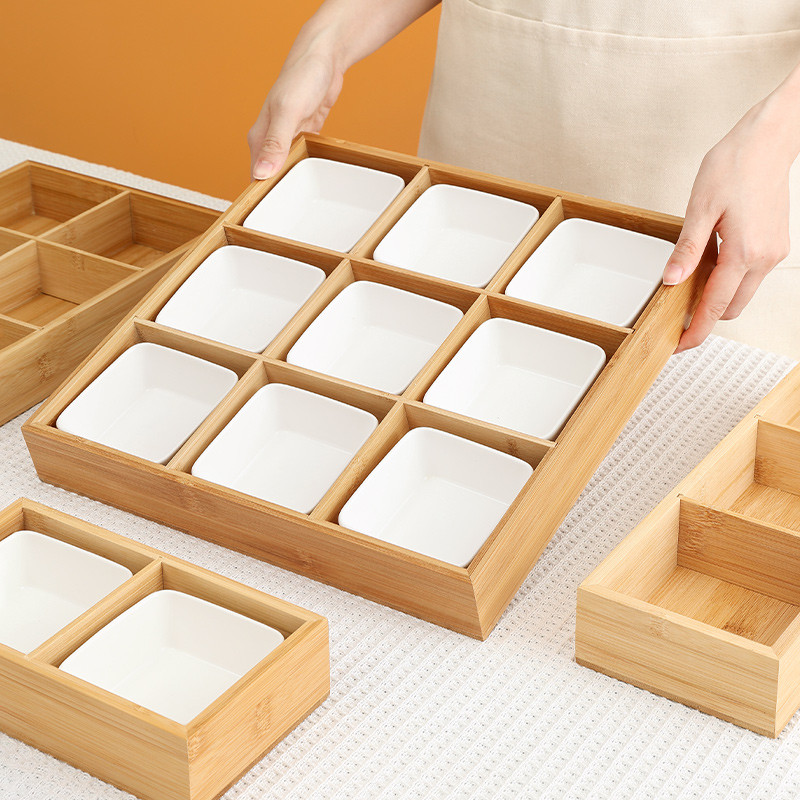 九宫格干果盘围炉煮茶点心盘托盘水果零食家用客厅餐盘坚果盘瓜子 - 图2