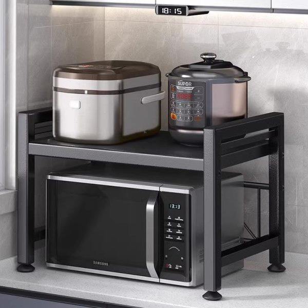 厨房微波炉架置物架多功能多层架子烤箱收纳架家用台面电饭锅支架,淘宝优惠券,粉丝福利购,淘宝优惠卷