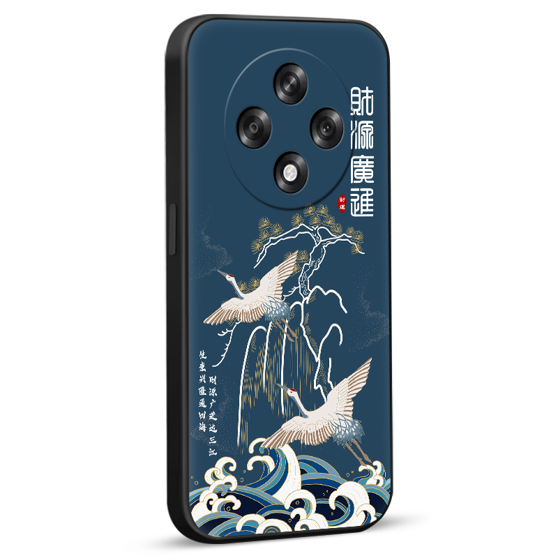 皑晨适用于oppoa3 5g手机壳oppoa3 5g网红新款pka110国潮风opoa3 5g文字风6.7寸防摔保护套opopa3 5g复古a3 5 - 图3