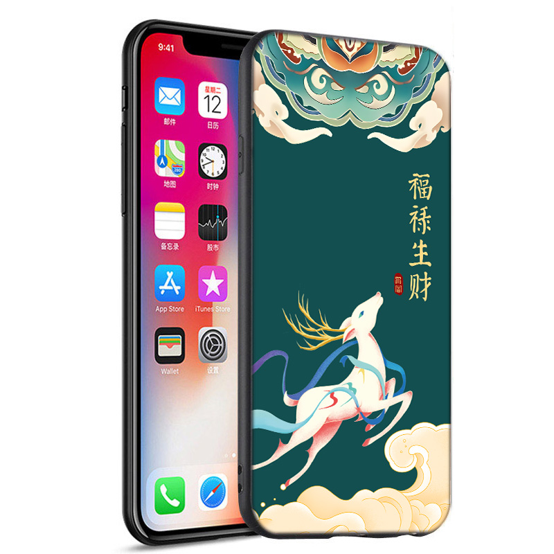 适用红米8A手机壳保护套m1908c3ke时尚新款中国风redmi8a文字个性老人用hongmi8a全包防摔软硅胶外壳hm8a简约-图3