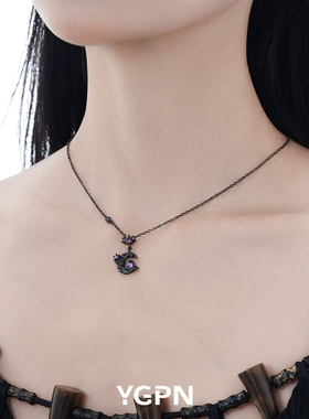 星月项链女款2025新款高级感