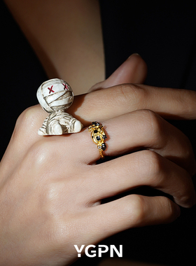 戒指925纯银原创小众设计