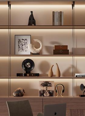 中古客厅壁柜摆件高档别墅酒店日式民宿酒柜卧室书架小众设计装饰