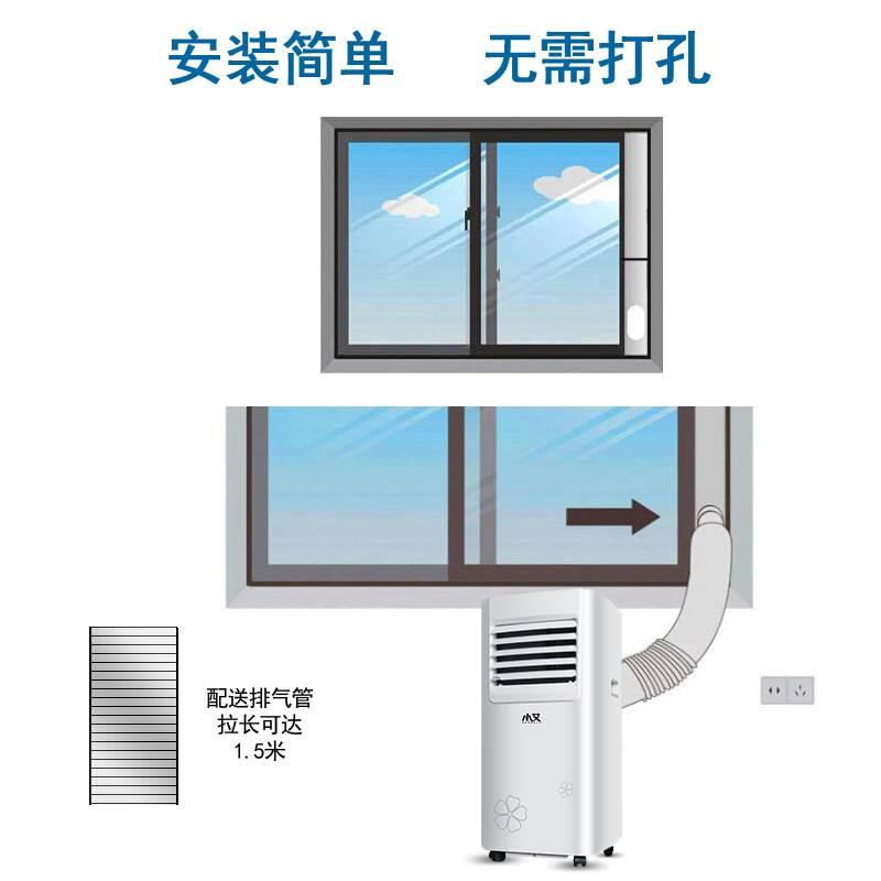 【夏季推荐好物】移动空调单冷型小1p匹快速制冷家用立式空调便携-图2