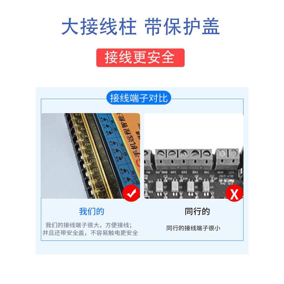 4G远程控制水泵增氧电机倒计时智能配电柜路灯手机无线遥控器开关