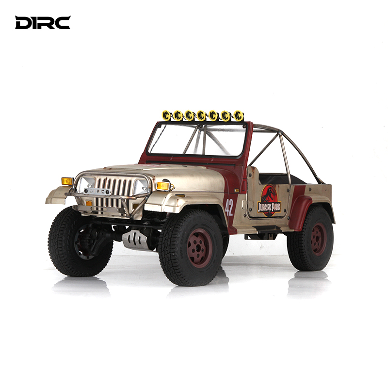 D1RC TRX4攀爬车 侏罗纪公园YJ 钛合金管架 防滚架 T4钛合金管架 - 图3