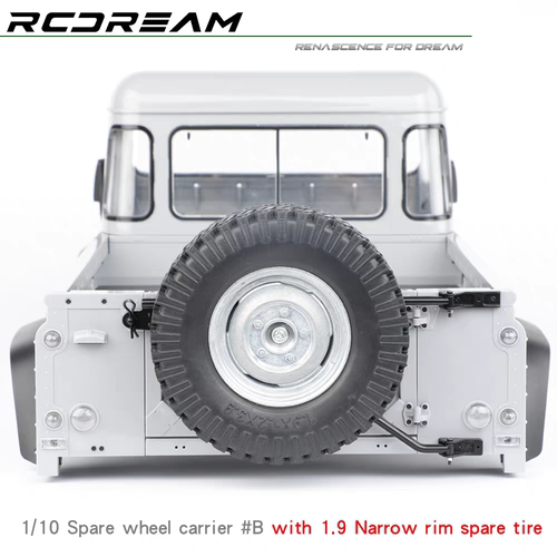 RCDream 备胎支架B款 RD110 RD90 RC4WD D90 1/10皮卡 #D1C14-B - 图3