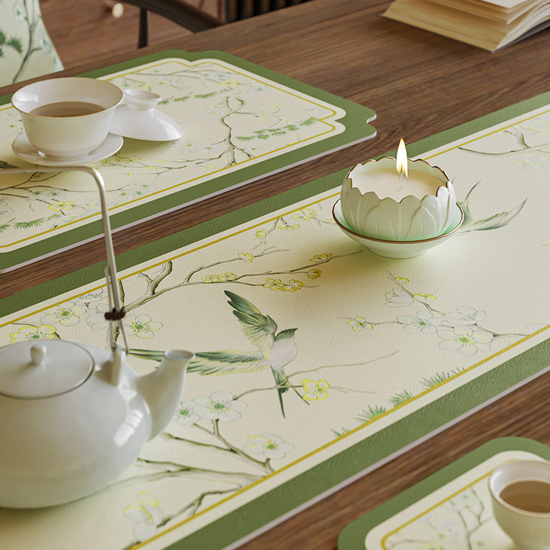 始见山桃法式中国风茶室茶席吸水垫免洗水龙头台面硅藻泥沥水垫,淘宝优惠券,粉丝福利购,淘宝优惠卷