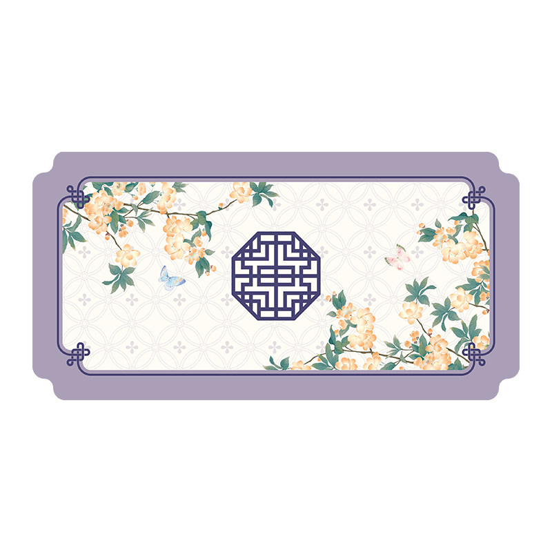 紫玉棠新中式桌旗新款新古典中国风茶席茶垫茶台垫布防水茶几桌布,淘宝优惠券,粉丝福利购,淘宝优惠卷