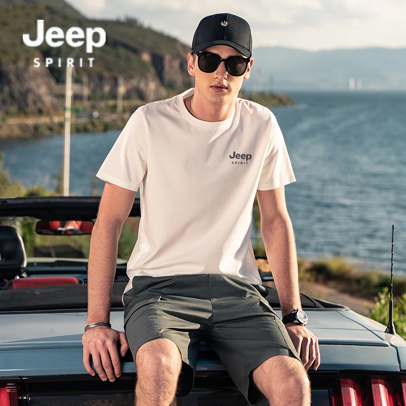 JEEP SPRITI吉普冰丝t恤短袖男夏季新款中年速干衣男士运动上衣_淘新衣内在之美内衣店_男装-第5张图片-提都小院