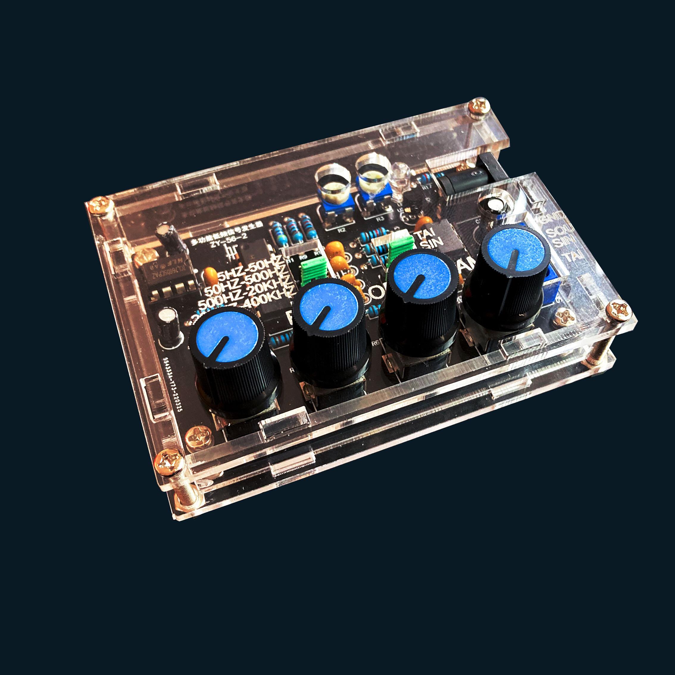 ICL8038多功能低频信号发生器多波形焊接练习电子电路实验套件DIY - 图1