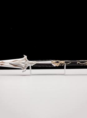 影视道具刺客之条8奥德赛列奥尼达斯之矛金属剑杖袖剑模型未开刃