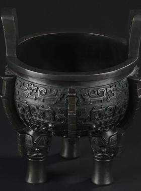 大仕缘 铜工艺礼品摆饰彷古青铜鼎家居摆饰高档商务开 业乔迁礼品