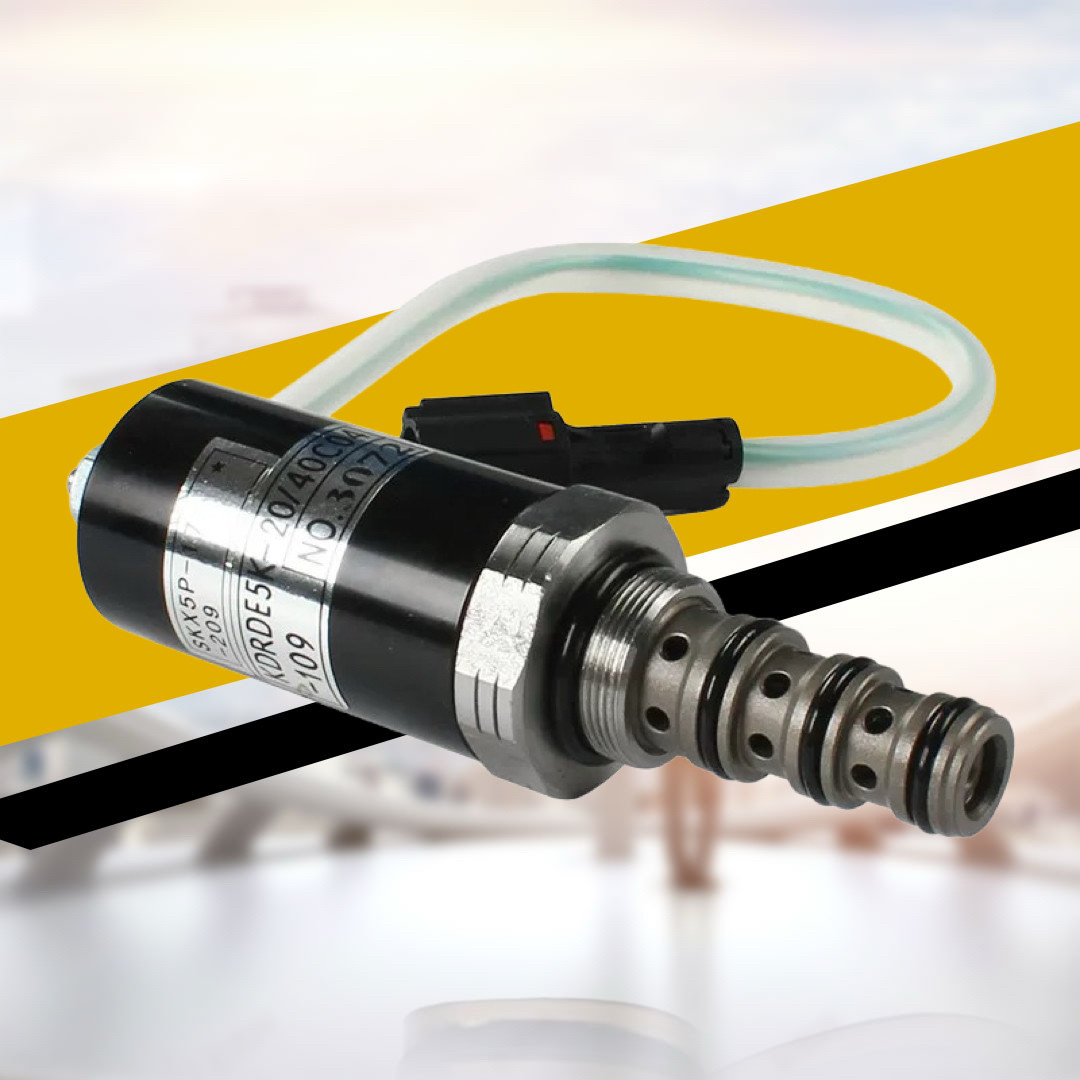 挖掘机沃尔沃EC210 240 290 360 480B/D川崎液压泵大泵比例电磁阀 - 图1