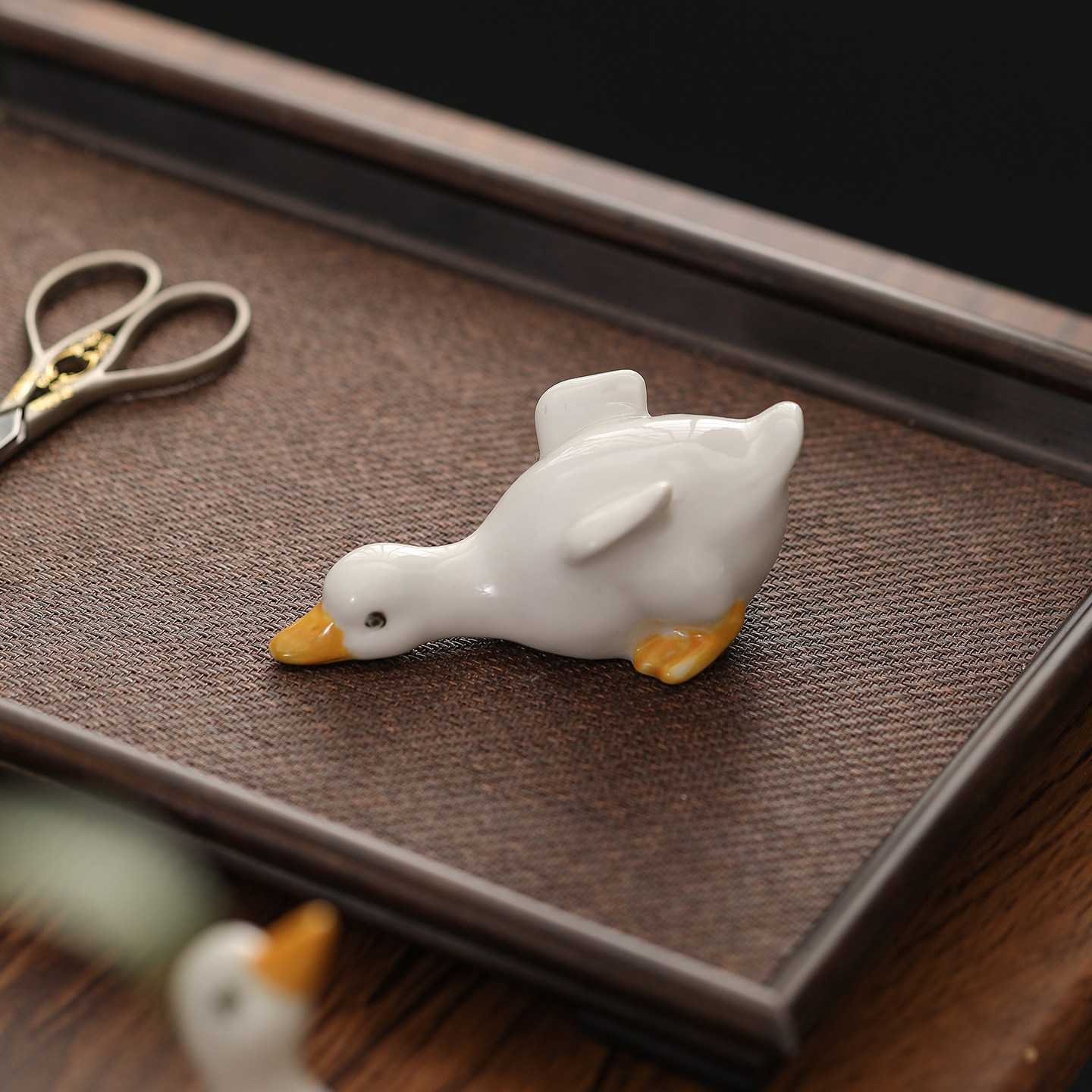 迷你小白鸭子动物摆件花园庭院盆栽假山水景造景微景观装饰工艺品,淘宝优惠券,粉丝福利购,淘宝优惠卷