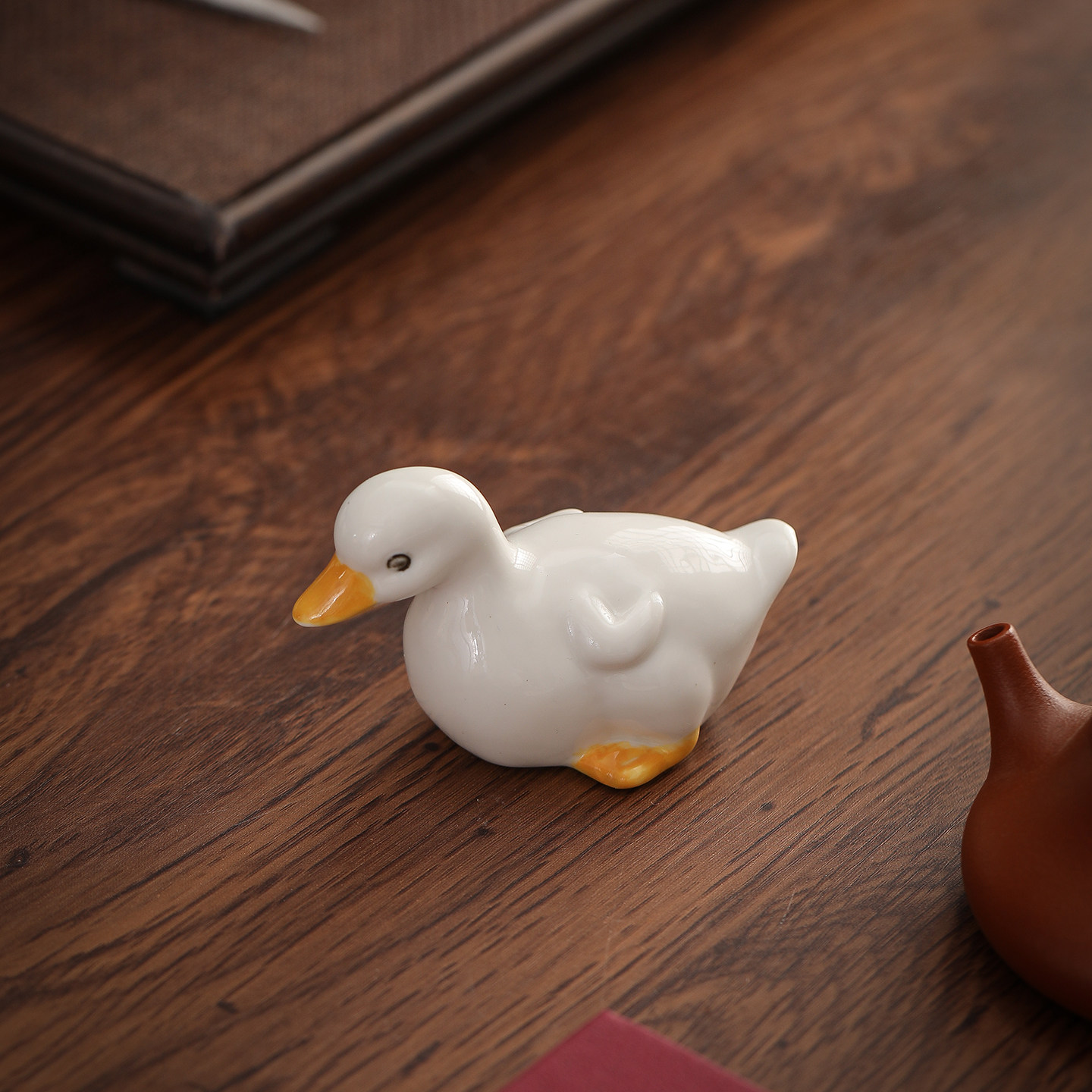 迷你小白鸭子动物摆件花园庭院盆栽假山水景造景微景观装饰工艺品,淘宝优惠券,粉丝福利购,淘宝优惠卷