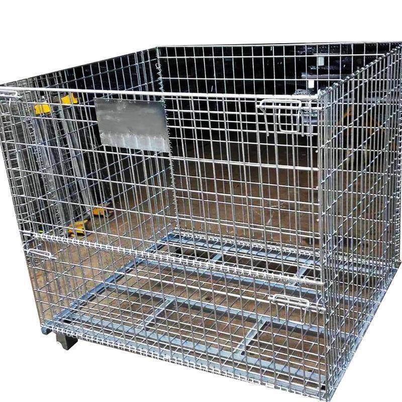 厂家供应蝴蝶笼周转箱仓库厂房物流收纳箱堆垛笼折叠式仓储笼,淘宝优惠券,粉丝福利购,淘宝优惠卷