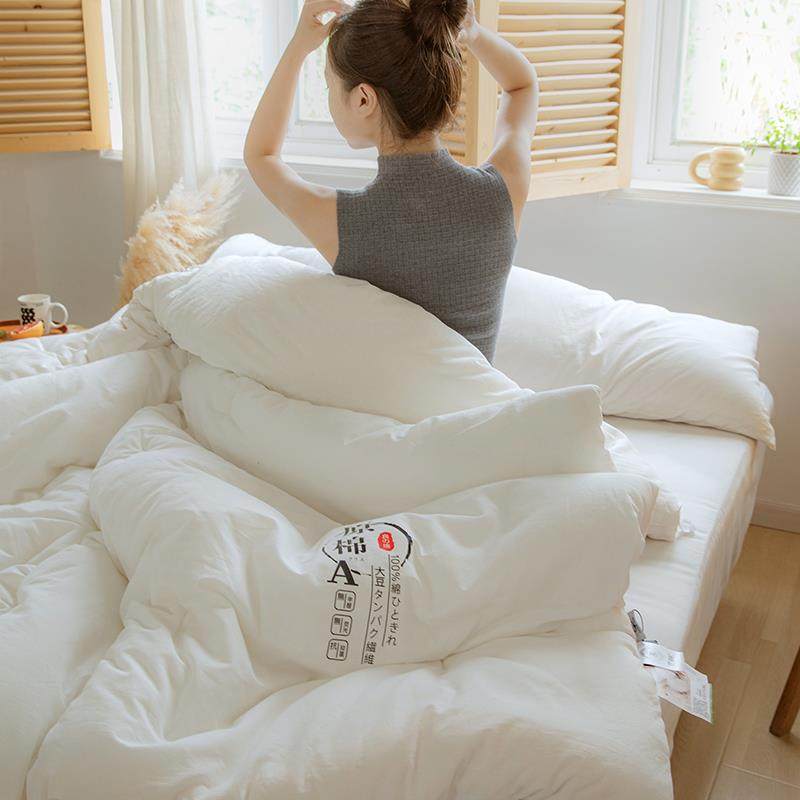 A级原棉大豆被秋冬被子加厚被芯春秋子母被床上用品四季夏空调被3,淘宝优惠券,粉丝福利购,淘宝优惠卷