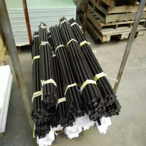 直销耐磨塑料棒耐高温加钎PA66尼龙棒黑色高硬度30mm50mm - 图0