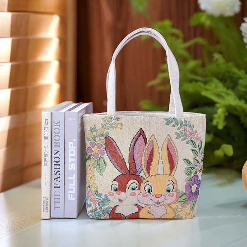 双面刺绣帆布包单肩手提包手拎外出百搭化妆包手机包上班小拎包,淘宝优惠券,粉丝福利购,淘宝优惠卷