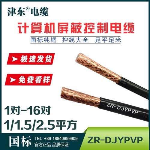 计算机电缆仪表线2*2*1.5 2*3*1.5 屏蔽线信号线DJYPVP控制电缆