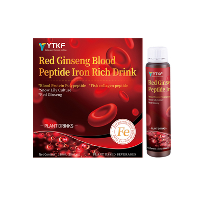 YTKF Red ginseng  peptide iron rich drink红参富铁饮官方正品A