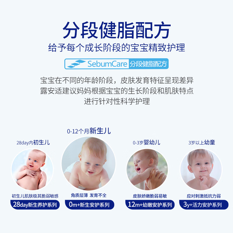露安适活力安护低泡洗发精400ml温和肌肤止痒去屑