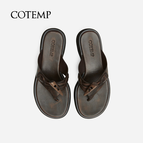 cotemp Eunoia Duffle 牛角扣人字拖厚底分趾凉拖鞋 - 图3