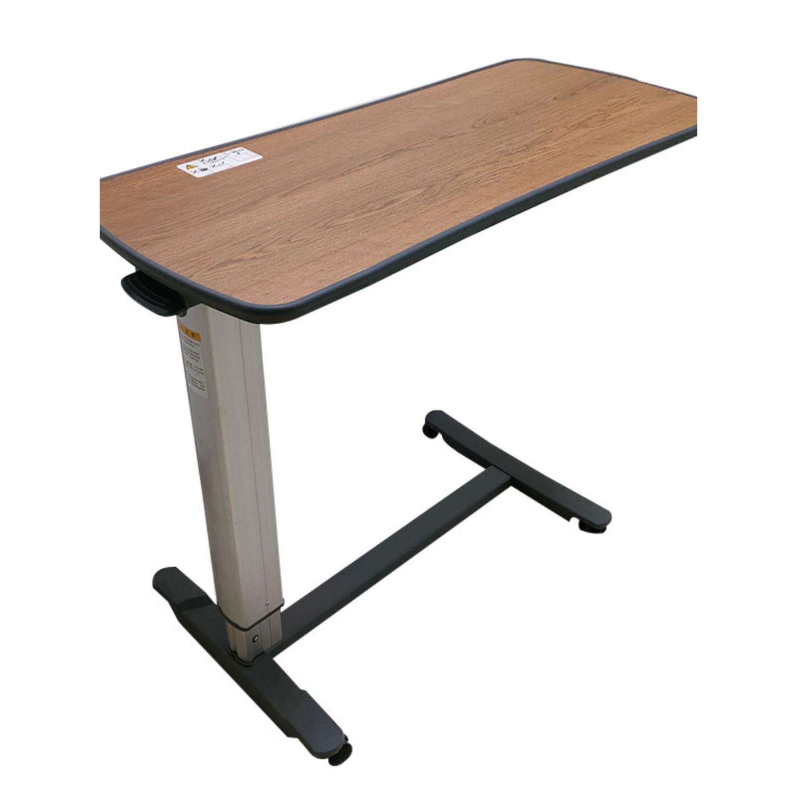 abs升降老人餐桌带轮护理桌 过床桌笔记本电脑床边桌医用移动餐桌 - 图3