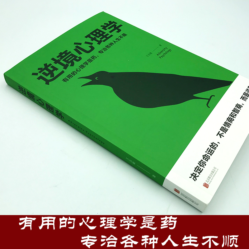 逆境心理学 抗压力逆境重生法则 受益匪浅的积极心理学诀窍 中国哲学励志成功心理学将来的你一定会感谢现在拼命的自己 - 图0