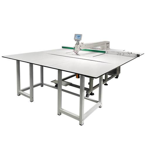 牌智能模版机大范围模板机服装皮料汽车坐垫内饰缝纫机 - 图3